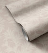 Lush Leaves Wallpaper  - Lush Leaves Grey I