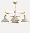 Maeve 4-Light Chandelier, Cream