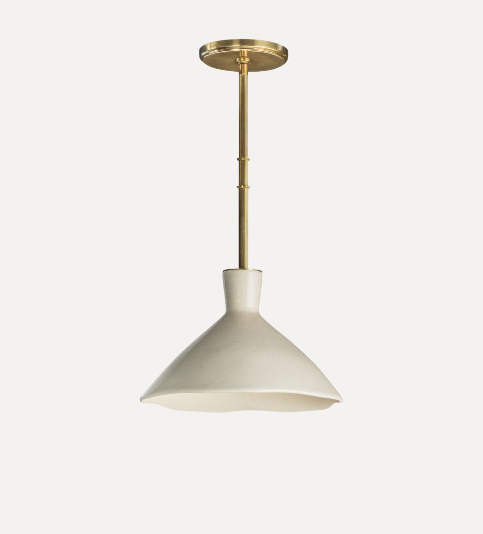 Maeve Pendant, Cream Pendants + Chandeliers