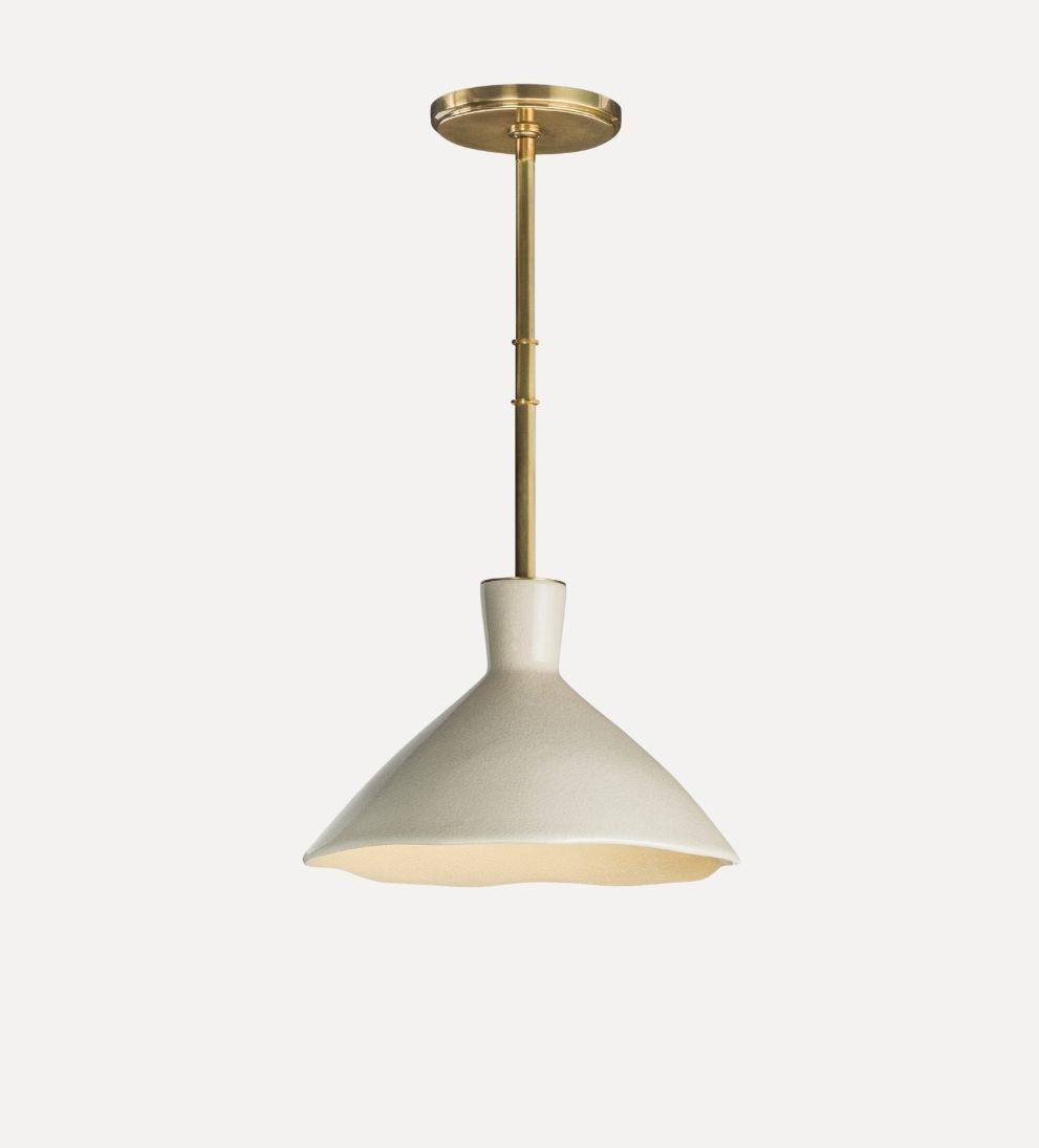 Maeve Pendant, Cream Pendants + Chandeliers