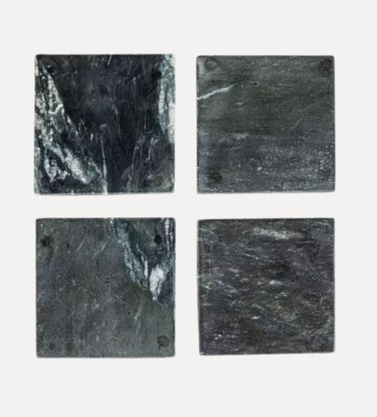 Marble Coasters, Set of 4