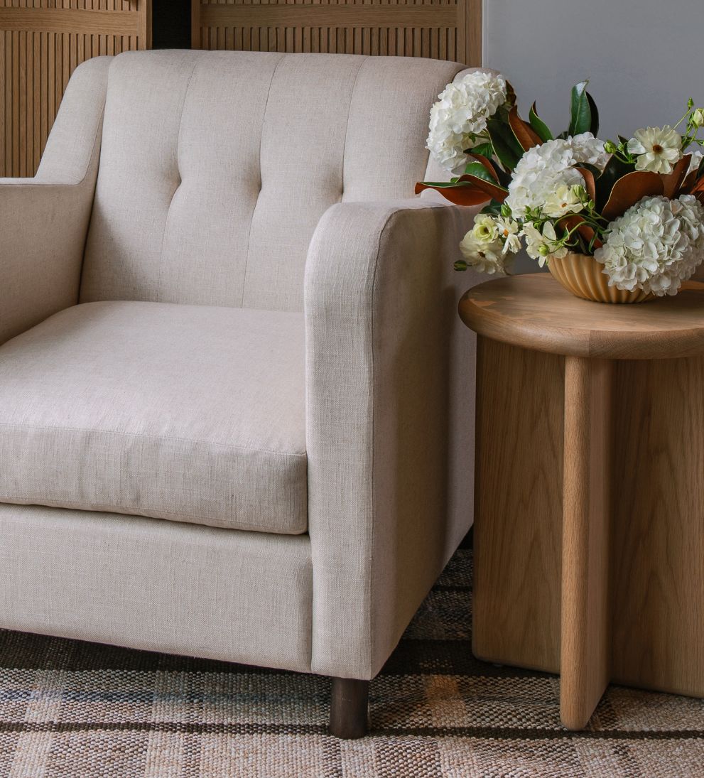 Austin White Oak Side Table Side Tables