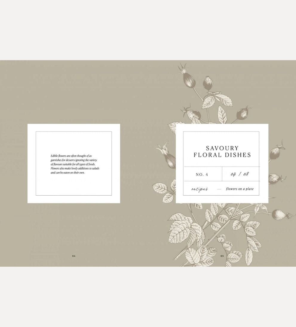Flowers on A Plate Books