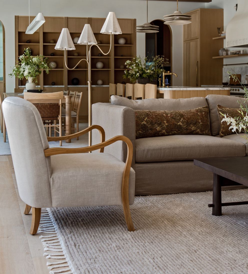 Milos Custom Walnut Lounge Chair Lounge Chairs