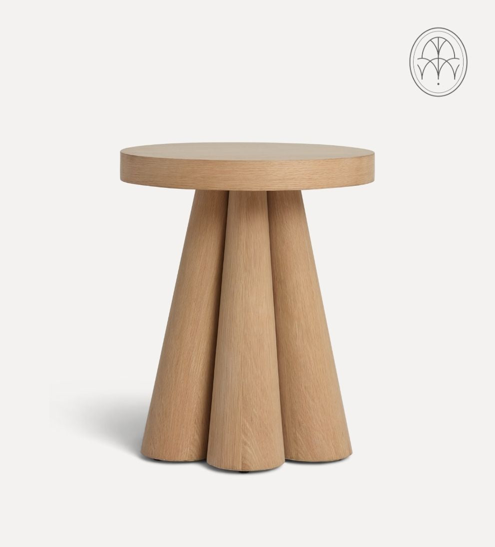 Nelson White Oak Side Table Side Tables
