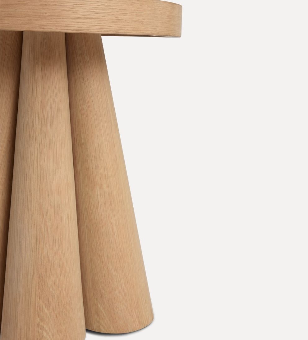 Nelson White Oak Side Table Side Tables
