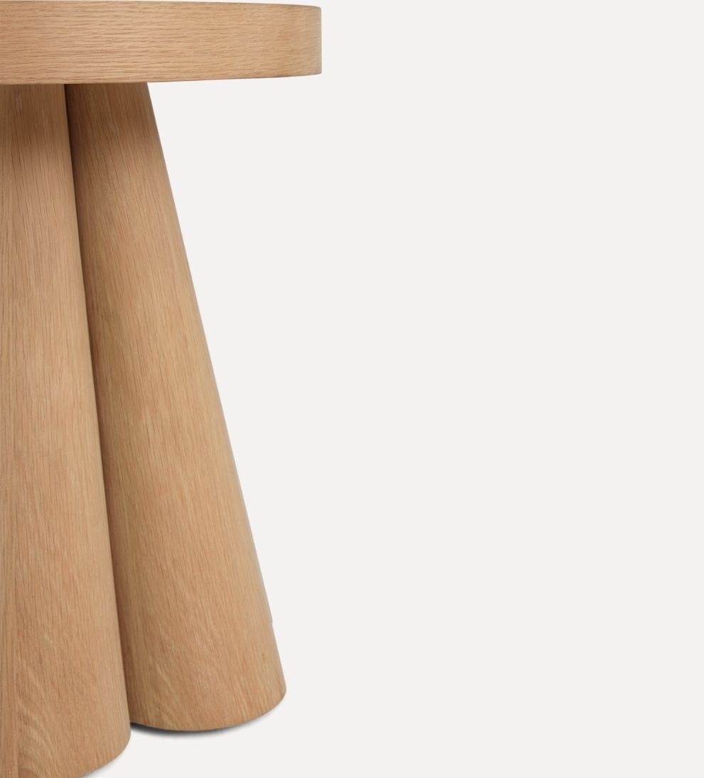 Nelson White Oak Side Table Side Tables
