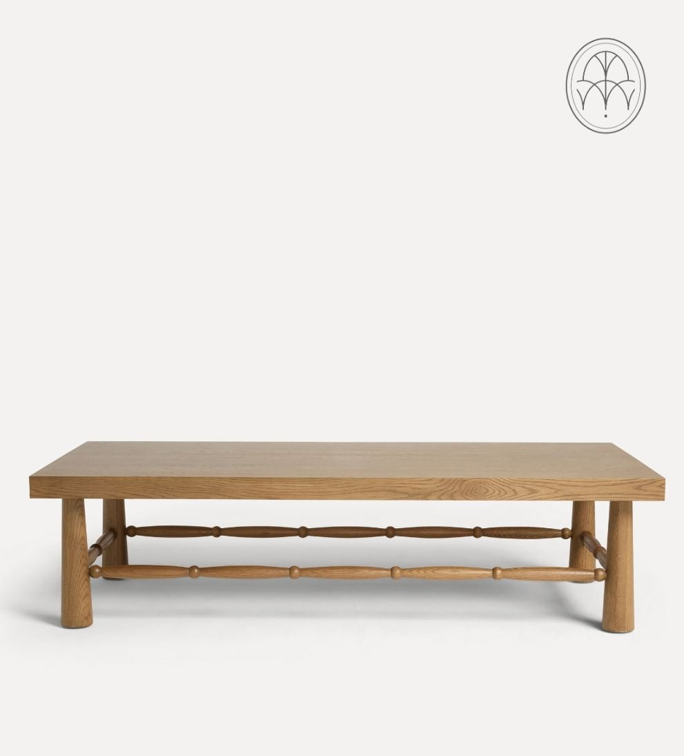 Hydrangea Chestnut Spindle Coffee Table Coffee Tables