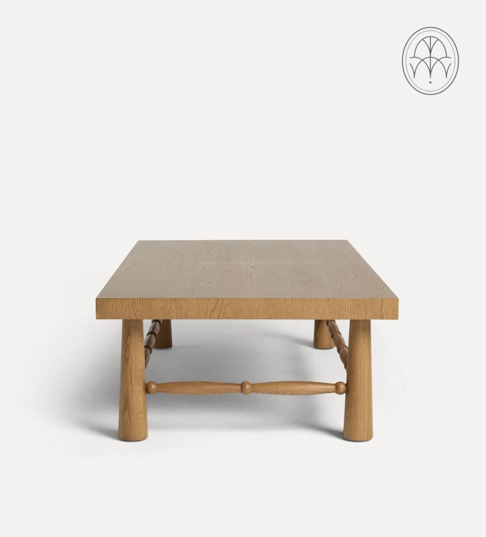 Hydrangea Chestnut Spindle Coffee Table Coffee Tables