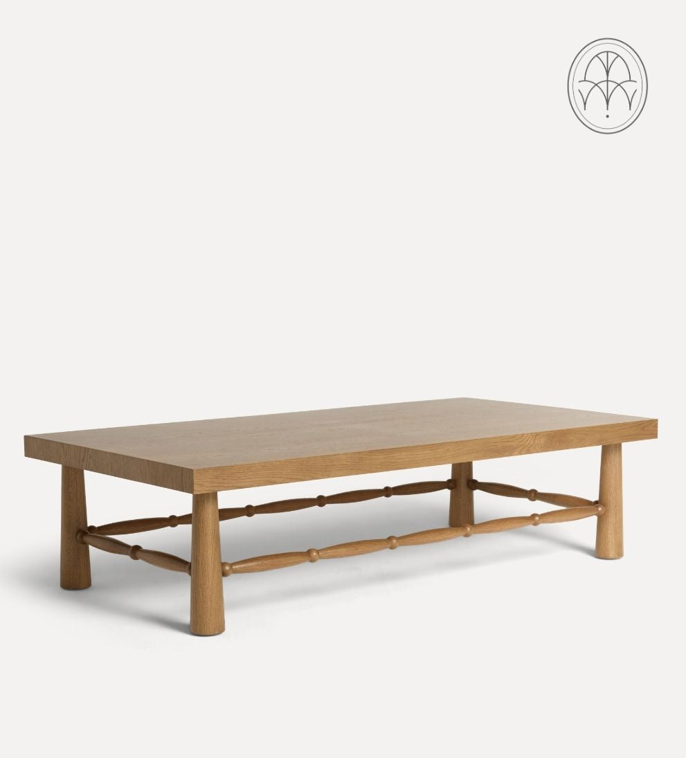 Hydrangea Chestnut Spindle Coffee Table Coffee Tables