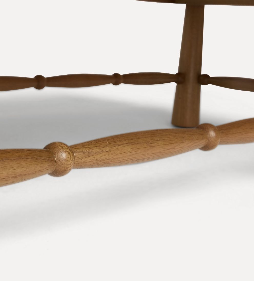 Hydrangea Chestnut Spindle Coffee Table Coffee Tables