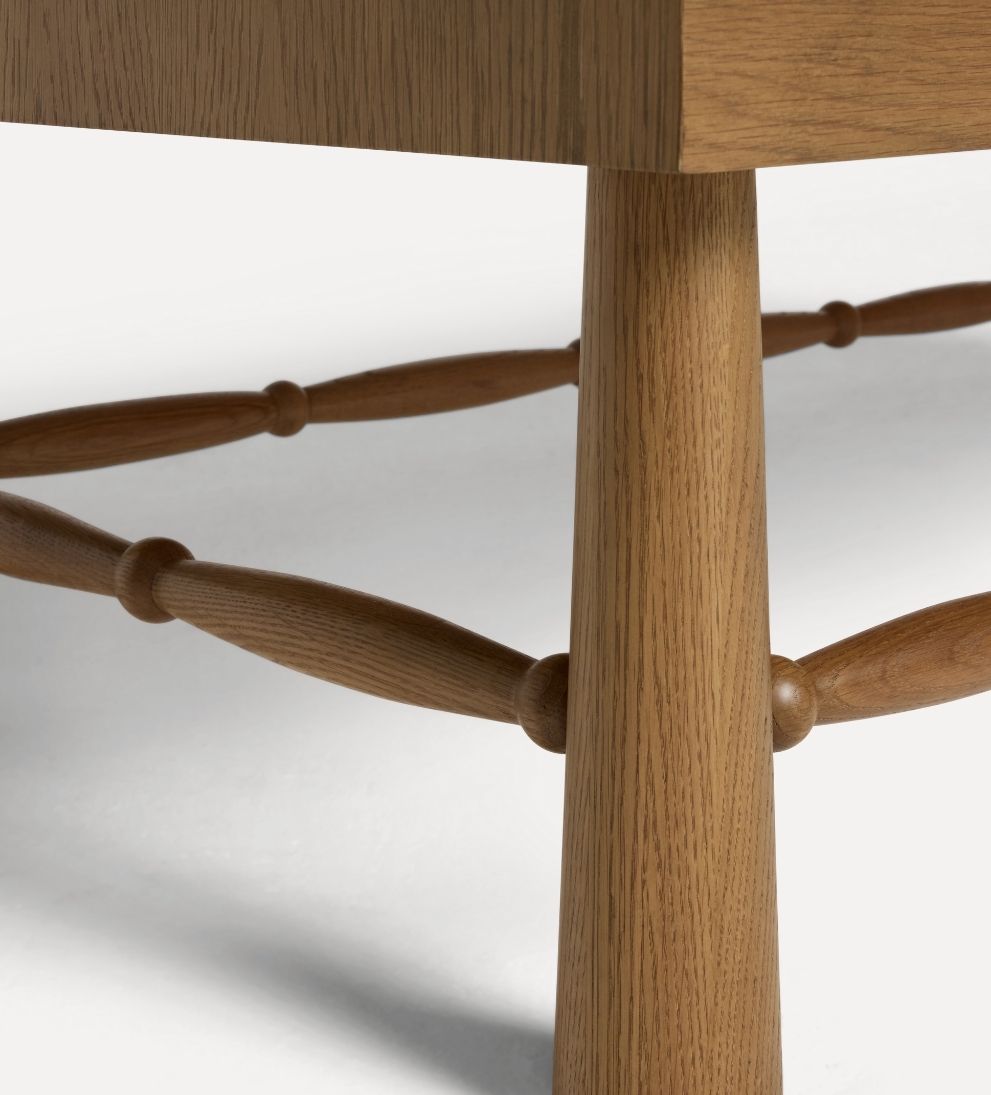 Hydrangea Chestnut Spindle Coffee Table Coffee Tables