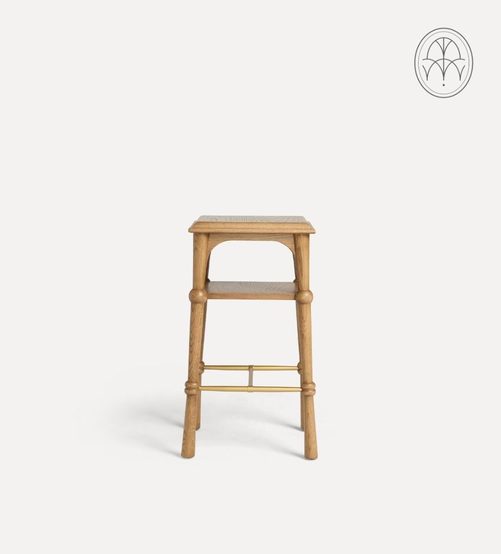 Peony Chestnut Shelf Side Table Side Tables