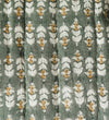 Flora Block Print Quilt in Olive Quilt