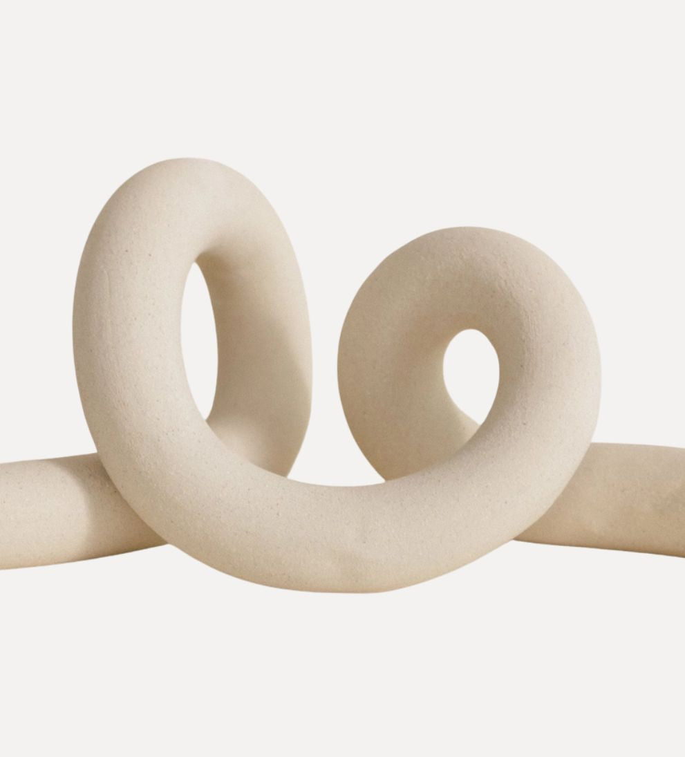 Ollis Art Object in Bone Decorative Object