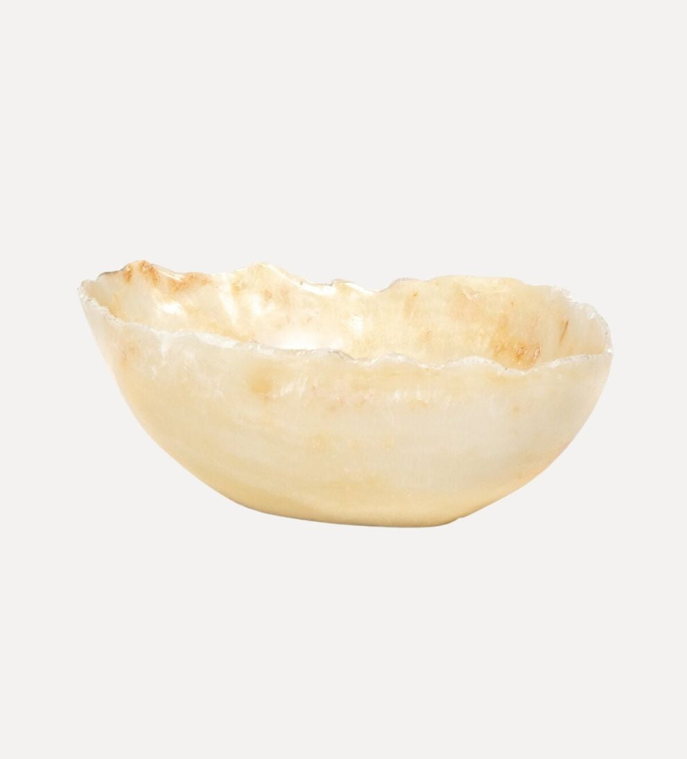 Onyx Live Edge Bowl Decorative Object