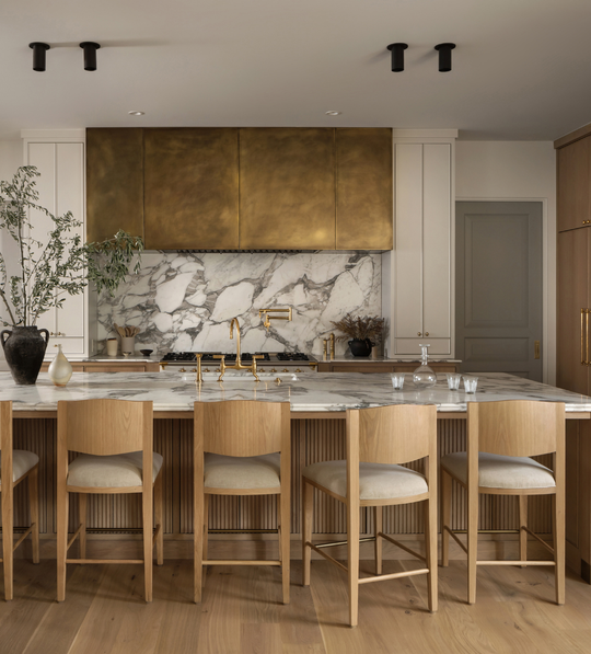 Ophelia White Oak Counter Stool