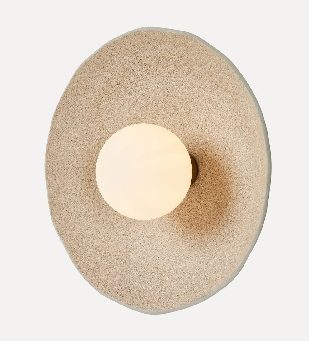 Organic Ceramic Sconce Sconces