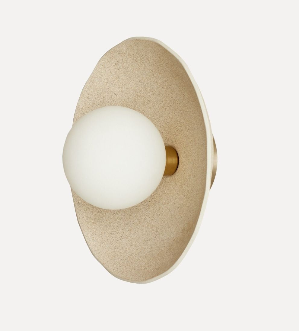Organic Ceramic Sconce Sconces