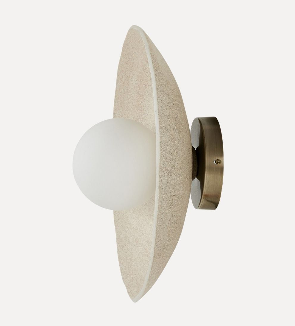 Organic Ceramic Sconce Sconces