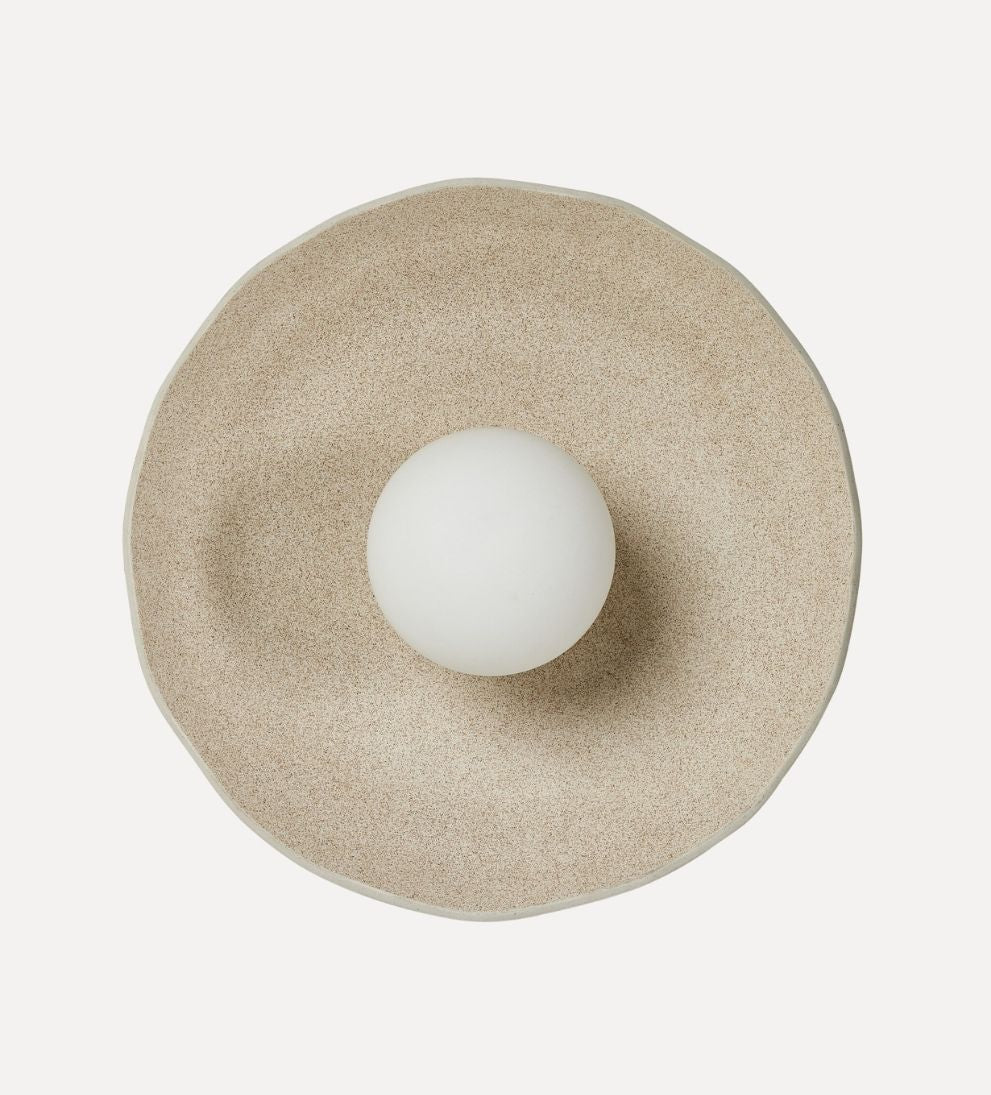 Organic Ceramic Sconce Sconces