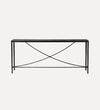 Otto Console Table in Textured Bronze Consoles