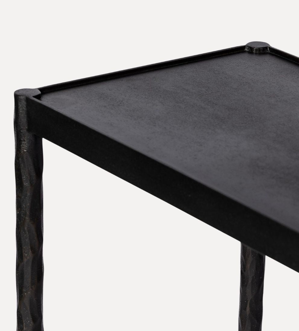 Otto Console Table in Textured Bronze Consoles