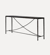 Otto Console Table in Textured Bronze Consoles