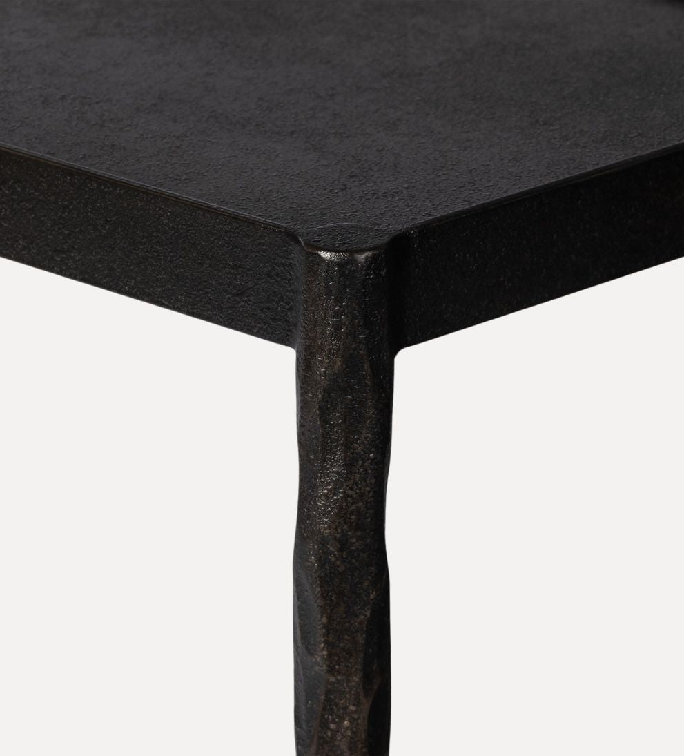 Otto Console Table in Textured Bronze Consoles