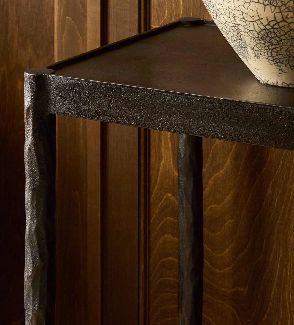 Otto Console Table in Textured Bronze Consoles