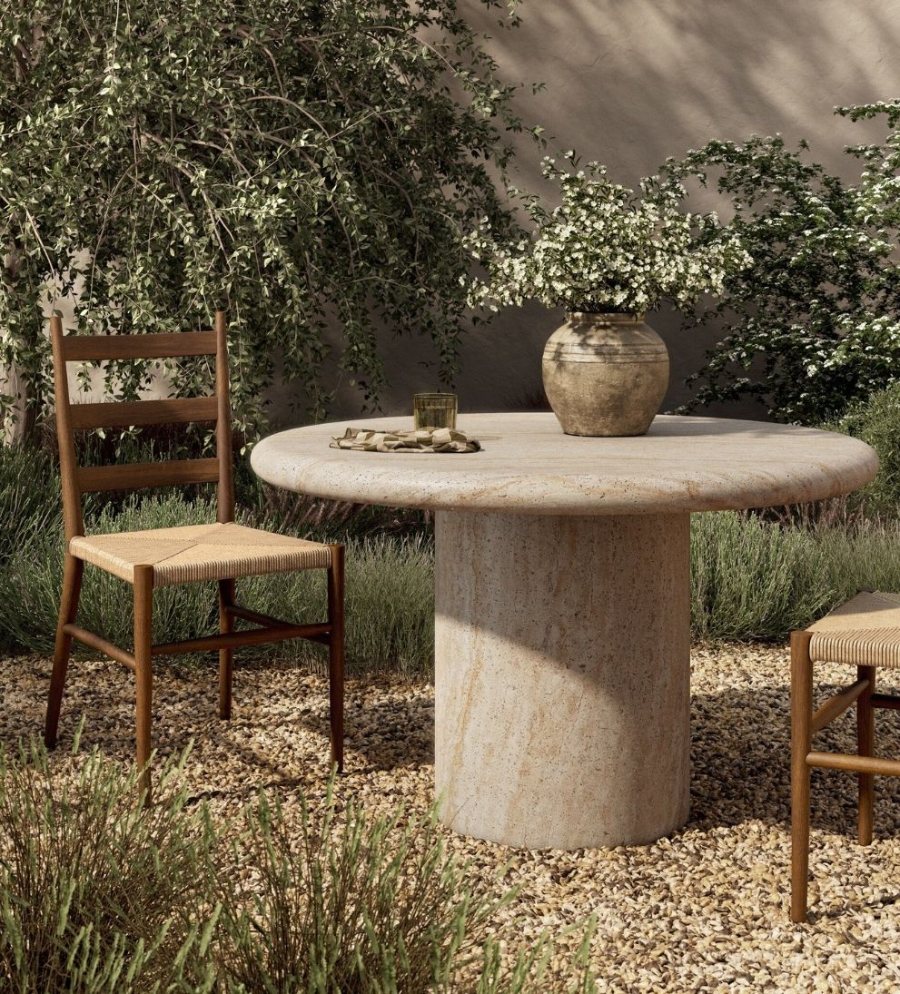 Patricia Outdoor Dining Table - Round Outdoor