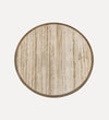 Petra Dining Table in Light Beige Travertine Dining Tables