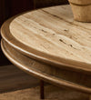 Petra Dining Table in Light Beige Travertine Dining Tables