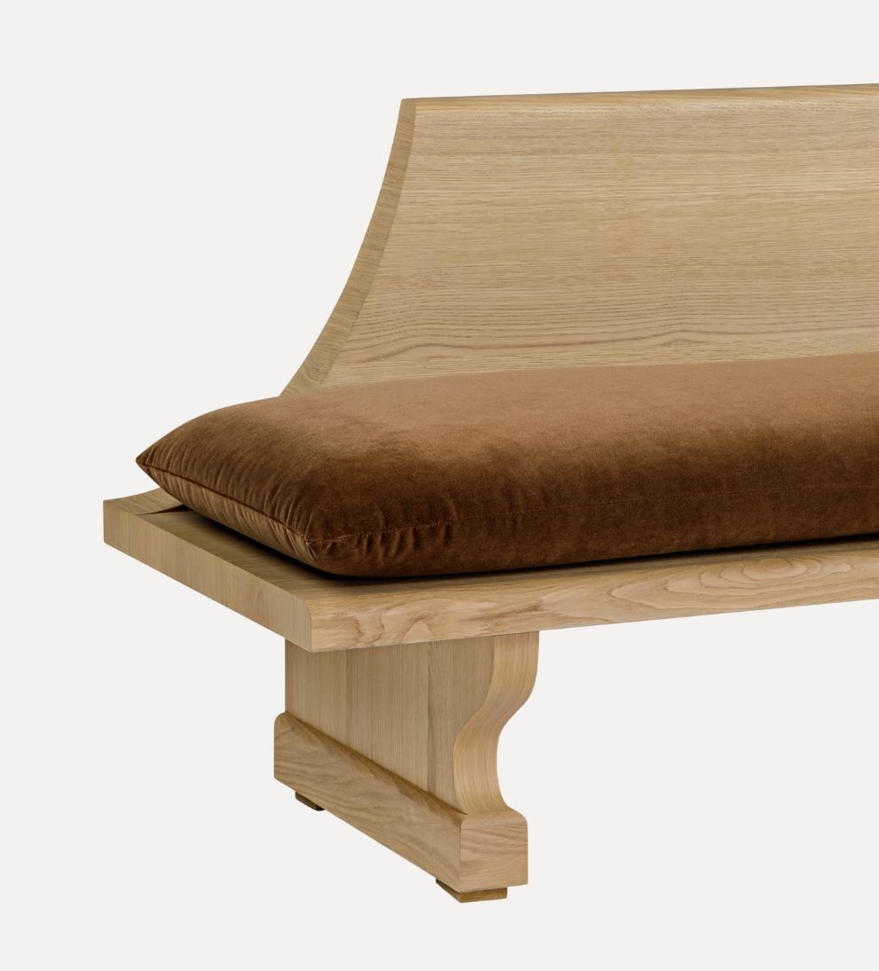 Porto Velvet Bench Benches