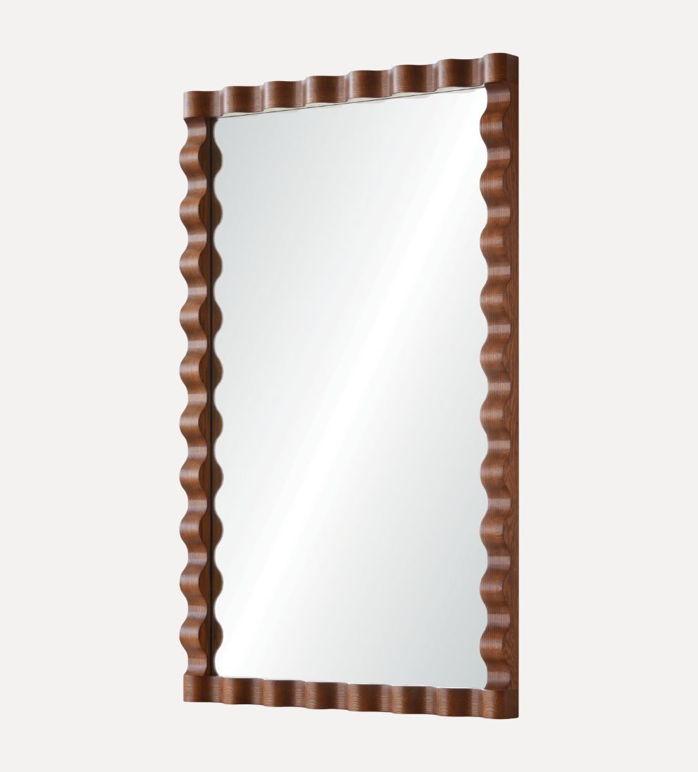 Ravello Edge Mirror in Dark Oak Wall Mirrors