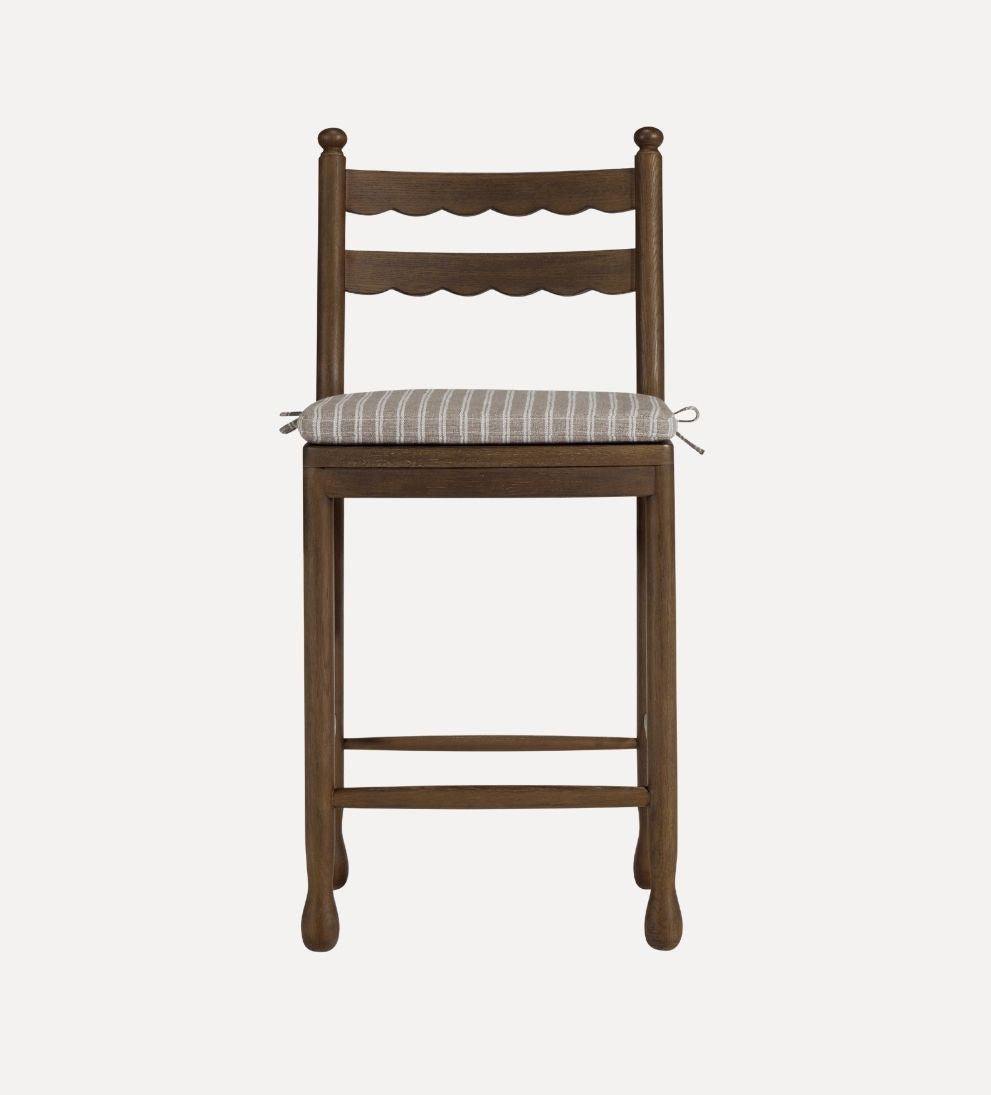Ronan Counter Stool in Brown Oak Counter Stools