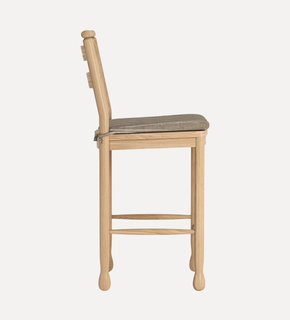 Ronan Counter Stool in White Oak Counter Stools