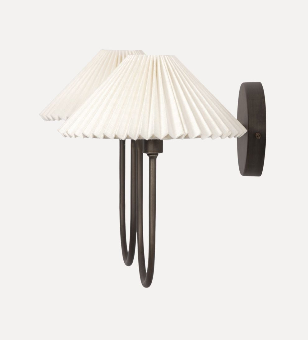 Runa Double Sconce in Light Oil Rubbed Bronze Sconces