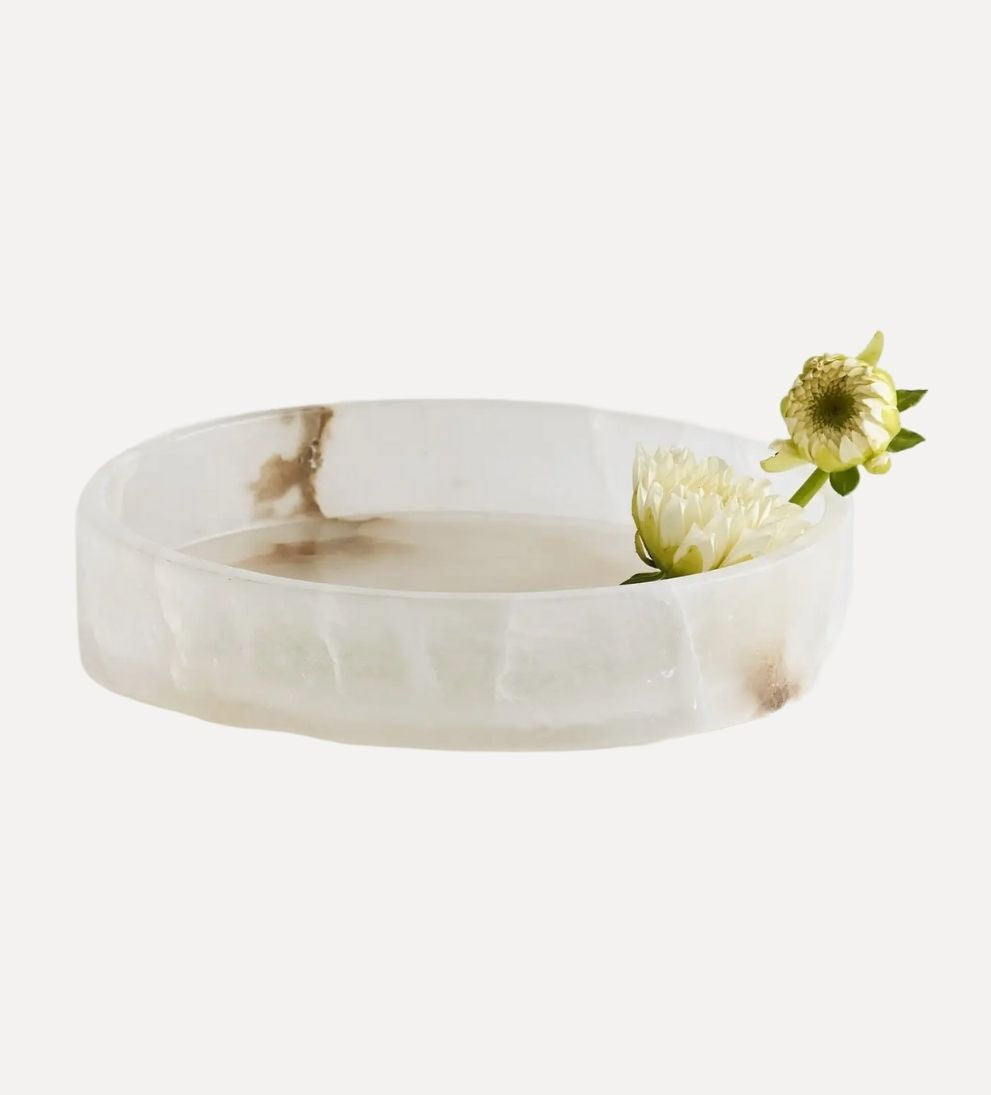 Santo Alabaster Vanity Tray Trays