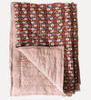 Flora Block Print Quilt in Sierra Quilt