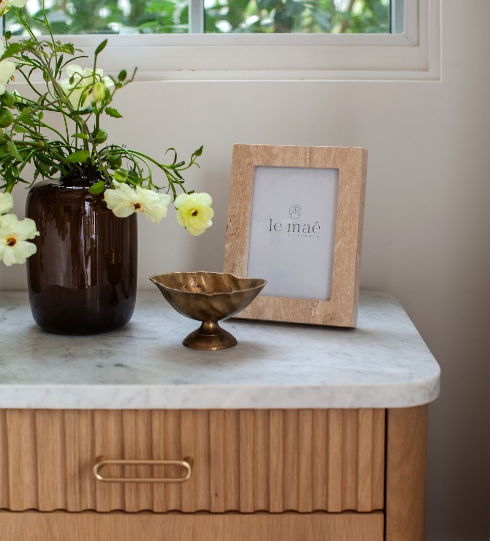 Travertine Stone Frame Picture Frames