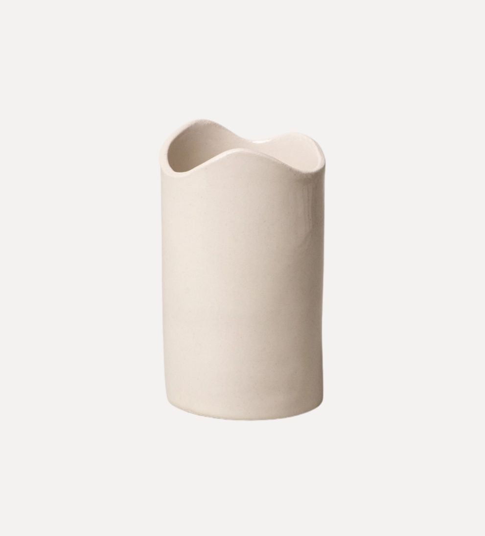 Swell Utensil Holder in Ivory Kitchen Tools