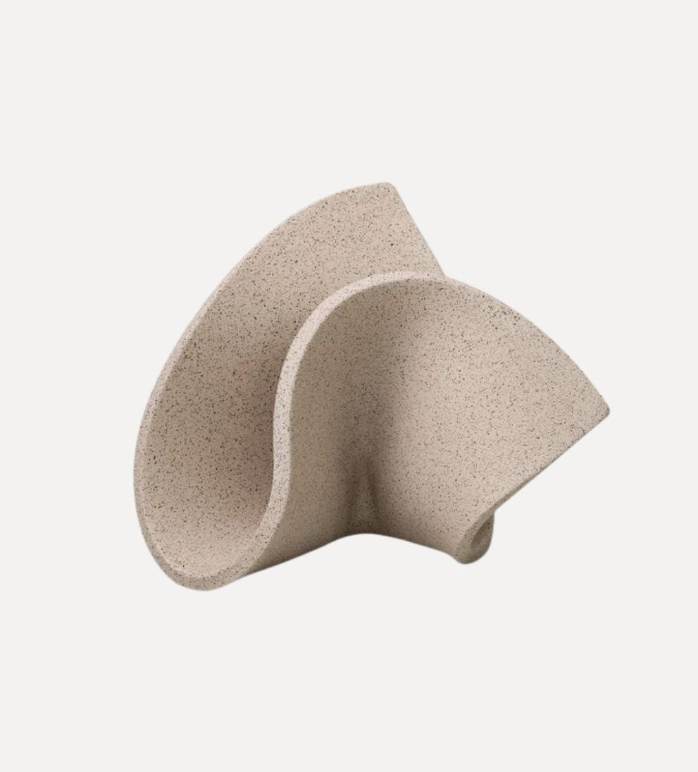 Swon Art Object in Sand Decorative Object
