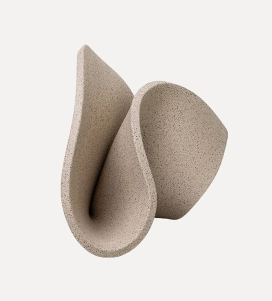 Swon Art Object in Sand