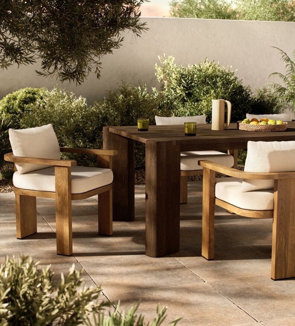 Tahana Outdoor Dining Armchair Outdoor Chairs
