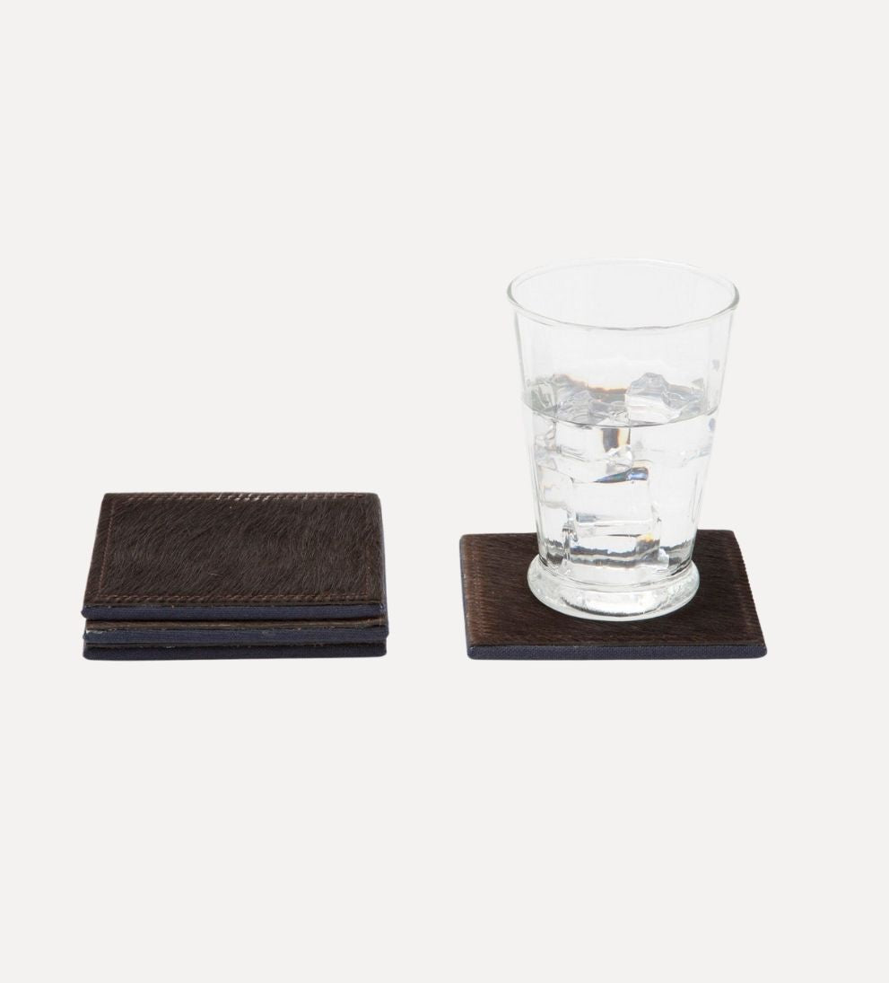 Tanner Square Coasters, Set of 4 Coasters