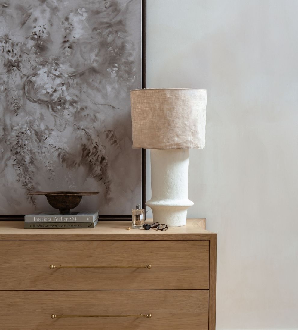 Terni Plaster Table Lamp Lamps
