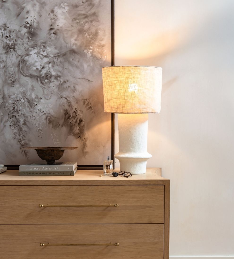 Terni Plaster Table Lamp Lamps