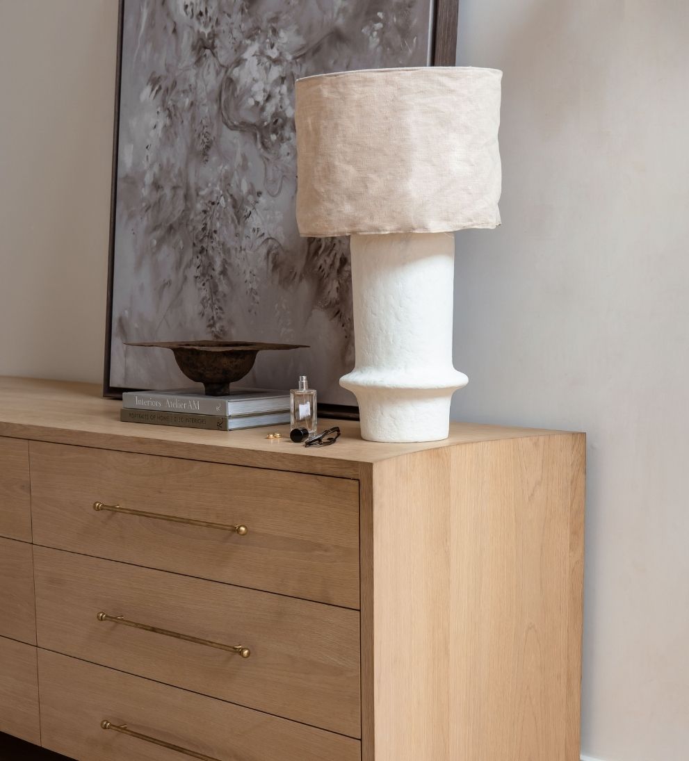 Terni Plaster Table Lamp Lamps