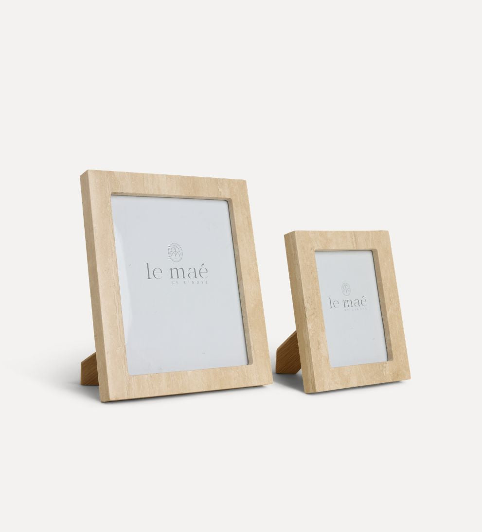 Travertine Stone Frame Picture Frames